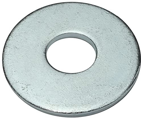 AERZETIX - C49713 - Lot de 100 Rondelles plates larges - M10/Ø30mm - en acier zingué - DIN 9021-140HV- pour fixations métal sur métal ou bois sur métal