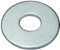 AERZETIX - C49713 - Lot de 100 Rondelles plates larges - M10/Ø30mm - en acier zingué - DIN 9021-140HV- pour fixations métal sur métal ou bois sur métal