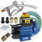 Dieselpumpe Ölpumpe Heizölpumpe Biodiesel Profi-600, 230V Elektro FASS-Pumpe mit Schlauch, Aluminium Zapfpistole und QUALITATIV-HOCHWERTIGEM Zubehör (Messing-RV) f. IHRE Private TANKSTELLE