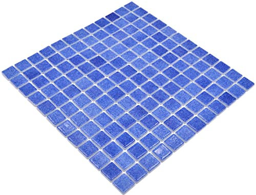 Carrelage mosaïque pour piscine SPAIN bleu foncé