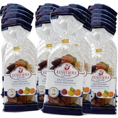 LÜHDERS - Fruchtmark Gelee 20er Set