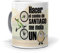 Taza Hacer el Camino de Santiago me Mola un Huevo. Cerámica AAA - 350 ml.