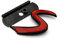 WWFAN 1. PCS S. Emblem Auto Aufkleber Front Grill Abzeichen für Mini Cooper S R56 R57 R55 R60 Grill Emblem Auto Styling (Color Name : Black S Grill Badge)