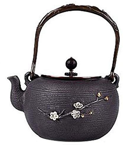 Teapot Tetsubin Tea Kettle Cast Iron Kettle Southern Japan Cast Iron Kettle Teapot Wtih Infuser/Strainer 1200ml
