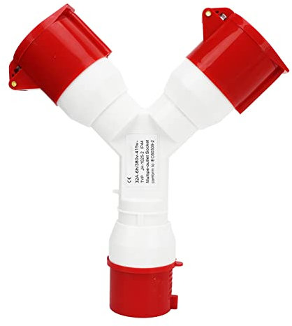 Spina Industriale a Forma di Y IP44 Impermeabile Connettore a Presa Industriale per Sito per Aviazione Spina 5 Pin 3P N E 380 a 415V 32A