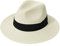 Joligiao Chapeau de Paille Panama Été Femme Homme Chapeau de Soleil Large Bord Beach Chapeaus Plage Anti-UV Ajustable Respirant Chapeaus Paille pour Voyage