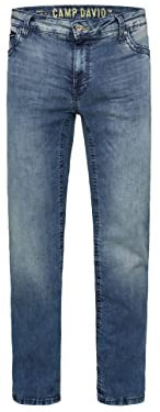 Camp David Herren Jeans CO:NO Comfort Fit Medium Blue Vintage 31 32