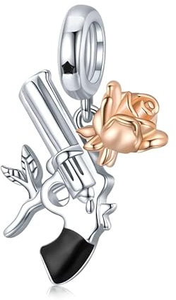 Les Folies Anhänger 925 Sterling Silber Zirkonia 925 Sterling Silber Zirkonia