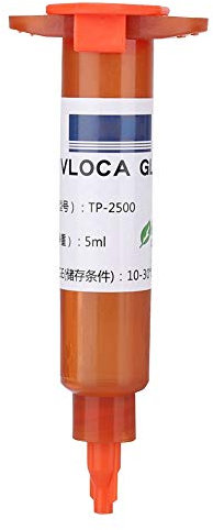 KOSDFOGE Flüssiger Optisch Klarer Klebstoff, TP-2500 UV-Kleber LOCA Flüssige Reparatur von LCD-Glaslinsen Für IPhone Samsung-Telefone(10ml)