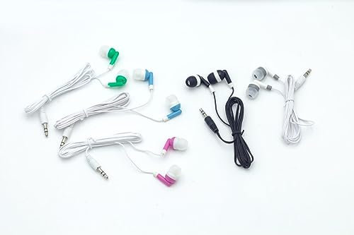 Halfy Calfy - Lot de 5 Écouteurs - Intra-Auriculaires de Haute Qualité, Confort Absolu, Son Immersif