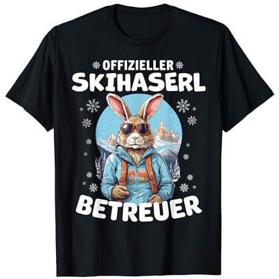 Offizieller Skihaserl Betreuer Apres Ski Skifahrer T-Shirt