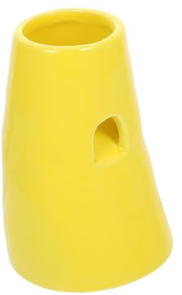 Happyyami Distributeur Eau Céramique pour Petits Animaux Abreuvoir pour Hamster Et Rongeurs Design Et Facile à Installer Coloris Non Incluse Bouteille