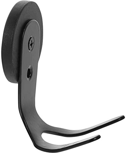 BUGUUYO Magnetischer Doppelt Haken Aus Robustem Eisen Starker Kranzaufhänger Für Haustür Ohne Bohren Vielseitig Einsetzbarer Magnethaken Zum Aufhängen Von Dekorationen Für Weihnachten