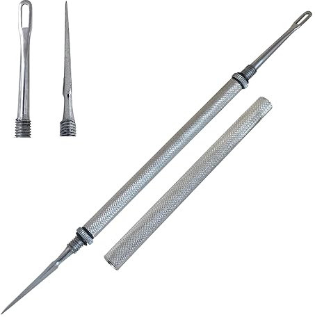 2 in 1 Einziehbarer Professioneller Nagelhautschieber und Nagelhautschäler UV Gel Nagellack Entferner Werkzeug Edelstahl Doppelkopf Nagelschaber und Reiniger für Fingernägel und Fußnägel