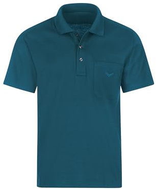 trigema Herren 637602 Polohemd, Petrol, 58