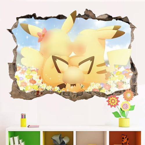 Cartoon Wandaufkleber Kinderzimmer,Videospiel Wandstikcer,Wand Fenster Wandtattoo,Cartoon Wandsticker,Kinderzimmer Schlafzimmer Wanddekoration,Wandsticker für Kinderzimmer