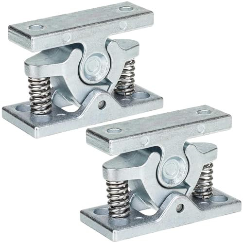 2Pcs Door Stopper Caravan Door Catch - Door Stopper for Caravan Motorhomes and Boat Door Clip Zinc Alloy Stainless Steel