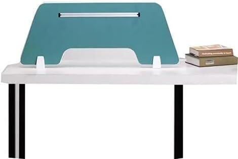 Kanduo Desk Privacy Divider Panel, Acoustic Freestanding Noise Reducing Partition With Support Feet(Blue-b,30X120X0.5CM)