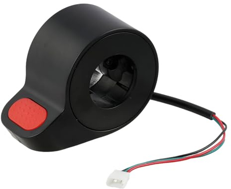 E Scooter Gashebel Daumengas Elektroroller, elektrischer Scooter Thumb, Gasgriff E Scooter M365 Pro 2 1S Essential, rutschfest Wasserdicht Daumengashebel Schwarz