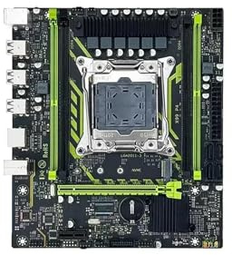 X99 Motherboard LGA 2011-3 8 DDR4 DIMM M.2 NVME PCI-E SATA3.0 USB3.0 Gaming Desktop