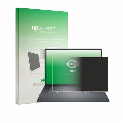 upscreen Blickschutzfilter für Dell Pro Precision 7 Series 16 Privacy Filter Blickschutzfolie Sichtschutz-Folie [Blaulichtfilter, Anti-Reflex]