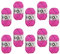 myboshi No.1 Wolle zum Häkeln und Stricken, Schnellstrickgarn, langlebige Mützenwolle, Strickwolle, Häkelwolle, mulesing-frei, 50g, Ll 55m Rosa (Orchidee) 10 Knäuel