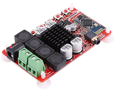 TDA7492 50w x2 Amplificatore Digitale Doppio Modulo Scheda AMP Stereo con CSR8635 Bluetooth V4.0 Microfono Amplificatore Bluetooth Scheda