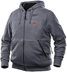 Milwaukee Sweat à Capuche Homme M12 Hhgrey3-0 (M) Gris, M UK, Gris, M