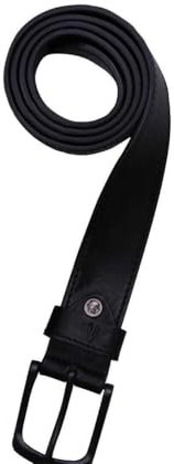 camel active Herren Gürtel Schwarz, menswear-S