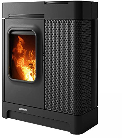Justus 7965 11 Canis XL Pelletofen Stahl Schwarz/A+