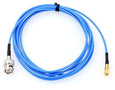HangTon BNC auf Microdot 10-32 Kabel für Beschleunigungsmesser-Wandler, akustische Vibrationsprüfung (1 m, gerade)