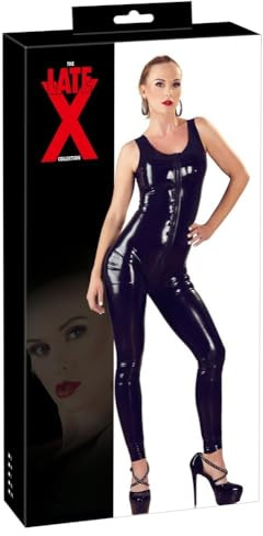 Late X Latex Catsuit Latex Catsuit schwarz M
