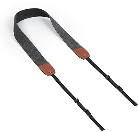 MegaGear MG1994 Camera Shoulder Strap, Brown/Black, One Size