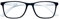 Zippo Lunettes de lecture de, faite avec un cadre de lignes douces, idéale pour les hommes et les femmes, dioptre +3.00, couleur noire, tiges blanches