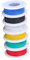 TUOFENG 28 awg Kit filo solido-cavo solido - 6 verschiedenfarbige 15-Meter-Spulen Cavo ponticello calibro 28 - Kit di aggancio