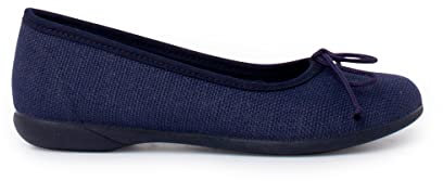Pisamonas Bailarinas Niña Lino Comunión Talla 35 Color Azul Marino