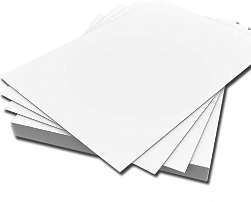 ARK 220gsm White Premium Thick Printing Paper Suitable for All Printers (A4 (100 Sheets))