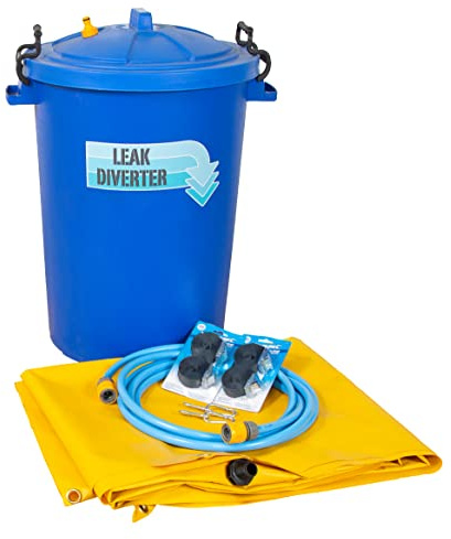 Leak Diverter Kit 3 x 3m Yellow Tarp
