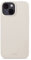 holdit Silikonhülle iPhone 14/13-0,8mm Ultra dünn Handyhülle Silikon - Trendy Slim Silicone case mit Voller Schutz (erhöhte Kante für Kameraschutz) - Light Beige