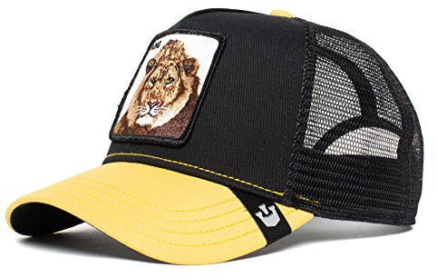 Goorin Bros. Unisex-Erwachsene The Farm Original Seasonal Snapback Trucker Hat for Men and Women Baseballkappe, Gold der König Löwe, Einheitsgröße