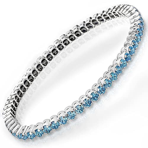 Damiano Parati Bracciale Tennis Unisex - Argento 925 per Donna e Uomo