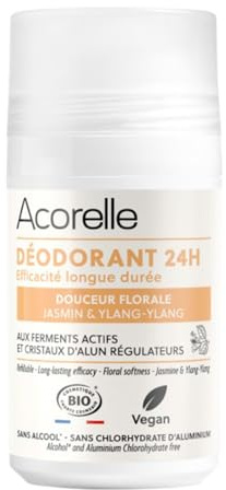 Acorelle Deo Roll-On, Blumensüße, 50ml