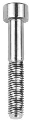 Bulloni in lega di titanio m7 viti a testa di stigma, Argento, 40mm