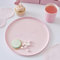 Ginger Ray Pink Polka Dot Pamper Eyes Paper Plates Birthday Party Tableware 8 Pack, 25cm x 25cm
