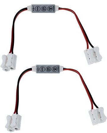 Janasiba 2X LED Stroboskopisch Regler Blinkende Muster und Geschwindigkeitseinstellung