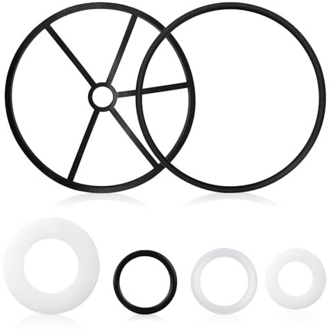 Ersatz Dichtungsring Poolpumpe, Bestway Flowclear Dichtung für Sandfilteranlage 6-Wege-Ventil Gummi Pool Dichtung Flowclear Ersatzteile Kompatibel mit Hayward Vario-Flo XL-Ventilfilter