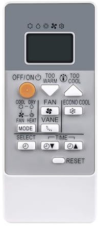 AULCMEET RH18A RH-18A NewErsatz Fernbedienung passend für fit for Mitsubishi Electric AC Air Conditioner MSZ-HR42VF MSZ-HR50VF MSZ-HR25VF MSZ-HR35VF