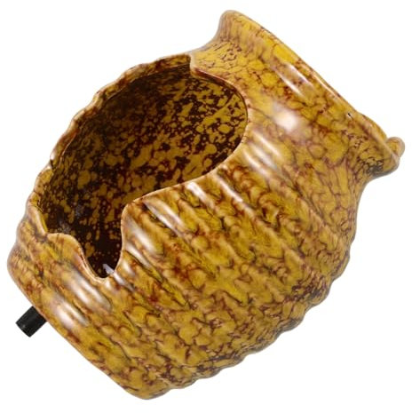 Alipis Ceramic Fountain Jar Garden Waterfall Decor Eco Tank Decor Fish Friendly Decorative Water Feature