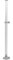 Pied de Table Pliant Télescopique, Support de Meubles de Camping-Car, Bateau, Yacht, Réglable en Hauteur, Alliage D'aluminium + ABS. 150KG, 510-760mm, pour Camping-Car, Yacht,