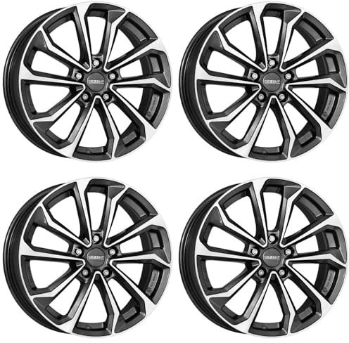 4x Dezent Felgen KS dark 7.0Jx17 ET53 5x114,3 kompatibel mit Hyundai Elantra i30 i30 Ioniq Kona
